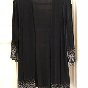 Beautiful black Chico’s Travelers Jacket